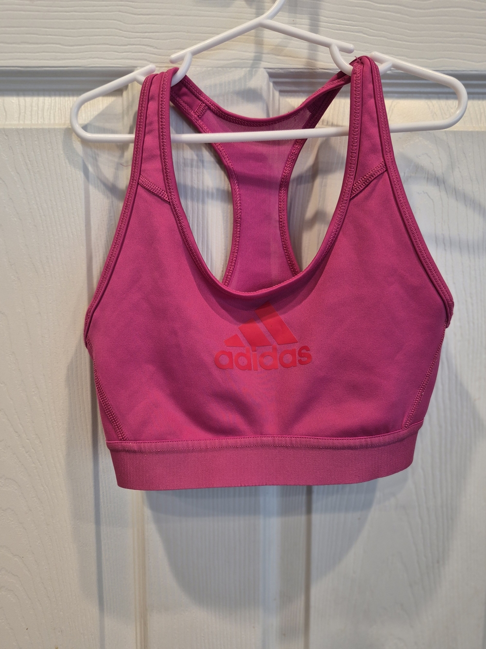 5/25 Adidas Pink Sports Bra - Racerback